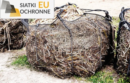 Siatka zabezpieczająca do zbierania odpadów ogrodowych SiatkiOchronne.eu - Siatka zabezpieczająca do zbierania odpadów ogrodowych