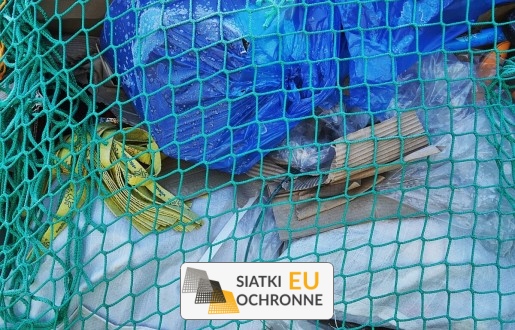   SiatkiOchronne.eu - Przykrycie śmieci siatką   Zabezpieczenie odpadów pod domem 