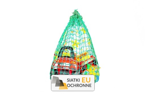   SiatkiOchronne.eu - Płaski worek z oczkami 6x6cm o grubości 4mm 