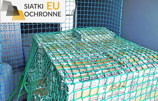 Siatkowa przegroda do busa towarowego o grubości 2mm z oczkami 2x2 cm SiatkiOchronne.eu - Siatkowa przegroda do busa towarowego o grubości 2mm z oczkami 2x2 cm