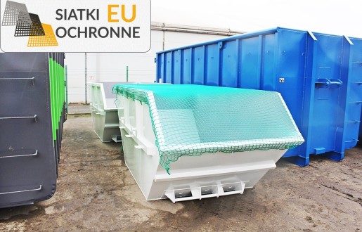 Siatka ochronna do przykrywania kontenerów hakowych SiatkiOchronne.eu - Siatka ochronna do przykrywania kontenerów hakowych