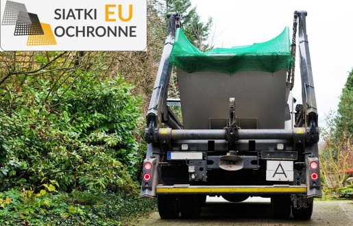 Siatka ochronna do zabezpieczania zawartości kontenera SiatkiOchronne.eu - Siatka ochronna do zabezpieczania zawartości kontenera