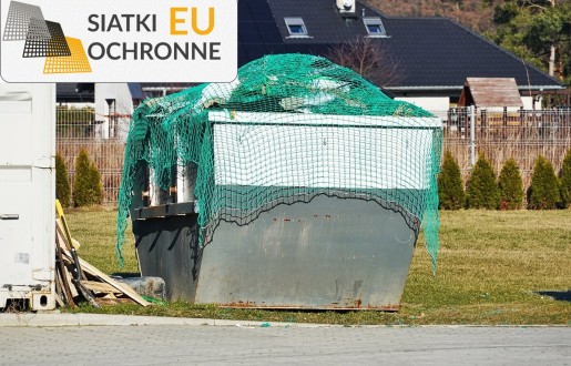 Siatka ochronna do przykrywania kontenerów hakowych SiatkiOchronne.eu - Siatka ochronna do przykrywania kontenerów hakowych