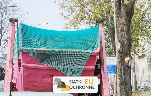   SiatkiOchronne.eu - Siatka zabezpieczająca dla kontenerów hakowych 