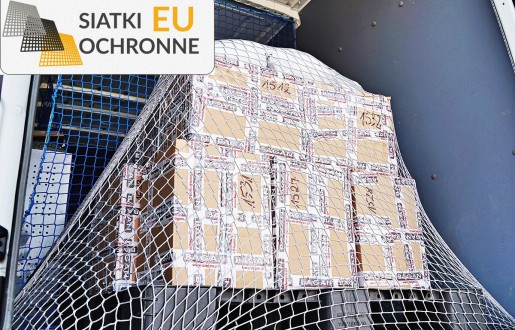 Siatki ochraniające palety podczas przewozu SiatkiOchronne.eu - Siatki ochraniające palety podczas przewozu