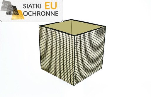 Siatkowy pokrowiec ochronny o rozmiarze oka 10x10cm i grubości 5mm SiatkiOchronne.eu - Siatkowy pokrowiec ochronny o rozmiarze oka 10x10cm i grubości 5mm