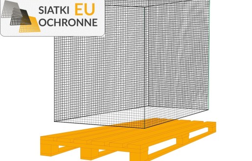 Siatka zabezpieczająca przewożone palety SiatkiOchronne.eu - Siatka zabezpieczająca przewożone palety