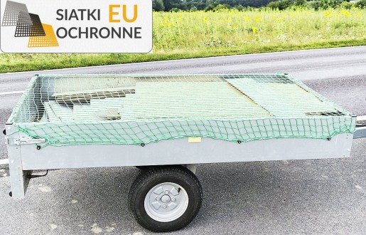 Zabezpieczenie siatkowe na przewożone maszyny SiatkiOchronne.eu - Zabezpieczenie siatkowe na przewożone maszyny