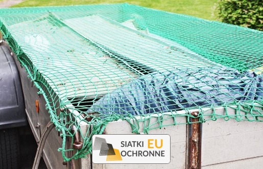 Siatka zabezpieczająca do transportu przyczepką SiatkiOchronne.eu - Siatka zabezpieczająca do transportu przyczepką