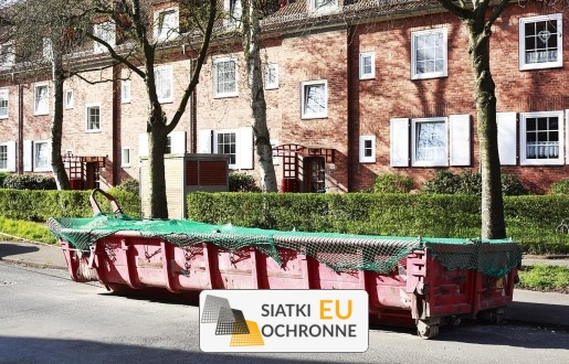 Siatka zabezpieczająca do transportu lawetą SiatkiOchronne.eu - Siatka zabezpieczająca do transportu lawetą