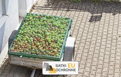   SiatkiOchronne.eu - Siatka do zabezpieczenie naczepy z ładunkiem 