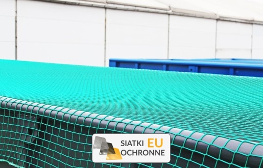 Zabezpieczenie siatką transportów naczepą SiatkiOchronne.eu - Zabezpieczenie siatką transportów naczepą