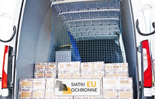 Siatka ochronna zabezpieczająca ładunek na naczepie SiatkiOchronne.eu - Siatka ochronna zabezpieczająca ładunek na naczepie