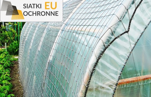 Zabezpieczające przykrycie na tunel rolniczy odporne na wiatr SiatkiOchronne.eu - Zabezpieczające przykrycie na tunel rolniczy odporne na wiatr