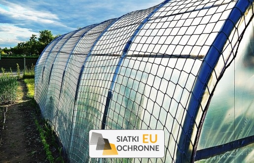   SiatkiOchronne.eu - Siatka wzmacniająca do ochrony tunelu foliowego przed wiatrem 