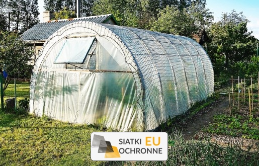   SiatkiOchronne.eu - Zabezpieczenie przeciwko wiatrowi dla tunelu ogrodniczego 