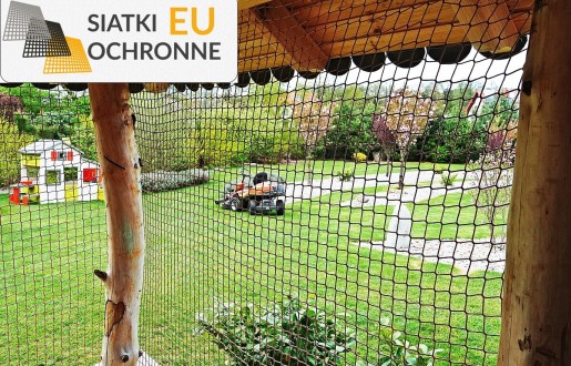 Bezpieczna siatka ochronna dla domku zabaw SiatkiOchronne.eu - Bezpieczna siatka ochronna dla domku zabaw