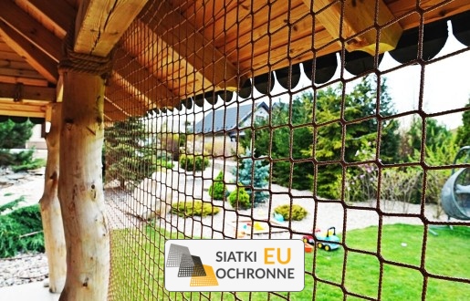   SiatkiOchronne.eu - Siatka do zabezpieczenia domku dla dziecka 