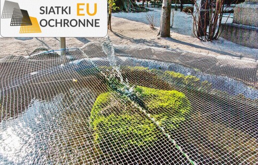 Siatka zabezpieczająca dla domowego stawu SiatkiOchronne.eu - Siatka zabezpieczająca dla domowego stawu