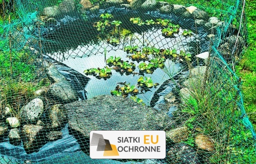 Siatka ochronna dla oczka wodnego — zabezpiecza dzieci i ryby przed kotami SiatkiOchronne.eu - Siatka ochronna dla oczka wodnego — zabezpiecza dzieci i ryby przed kotami
