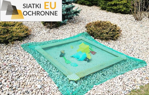 Drobnooczkowa siatka ochronna dla piaskownic SiatkiOchronne.eu - Drobnooczkowa siatka ochronna dla piaskownic