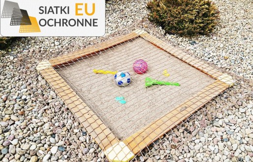 Drobnooka siatka doskonała do zabaw w piasku dla dzieci SiatkiOchronne.eu - Drobnooka siatka doskonała do zabaw w piasku dla dzieci