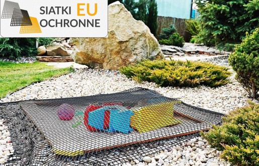 Bezpieczny pokrowiec ochronny dla dziecięcej piaskownicy SiatkiOchronne.eu - Bezpieczny pokrowiec ochronny dla dziecięcej piaskownicy