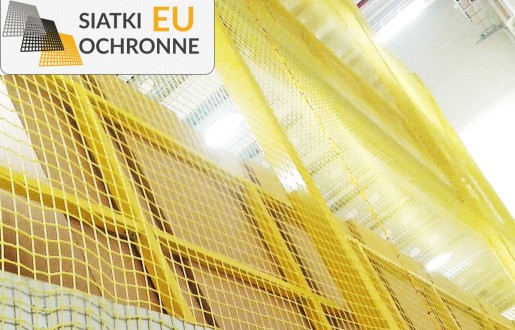 Siatka z polipropylenu o rozmiarze 4,5x4,5, grubości 3mm SiatkiOchronne.eu - Siatka z polipropylenu o rozmiarze 4,5x4,5, grubości 3mm