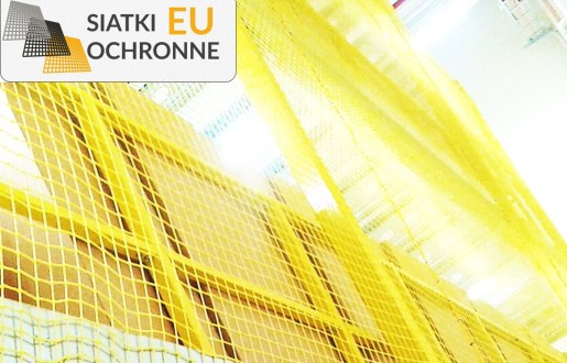 Siatka zabezpieczająca dla bocznej ściany regału SiatkiOchronne.eu - Siatka zabezpieczająca dla bocznej ściany regału