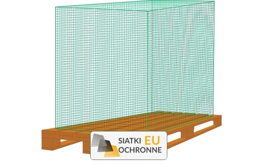   SiatkiOchronne.eu - Siatkowy Worek Płaski o Oczkach 4,5x4,5 cm i Grubości 5mm 