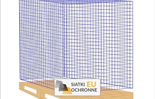   SiatkiOchronne.eu - Worek do przechowyania towarów na magazynie   Worek płaski Siatka  oczko 8x8cm o grubości 5mm 