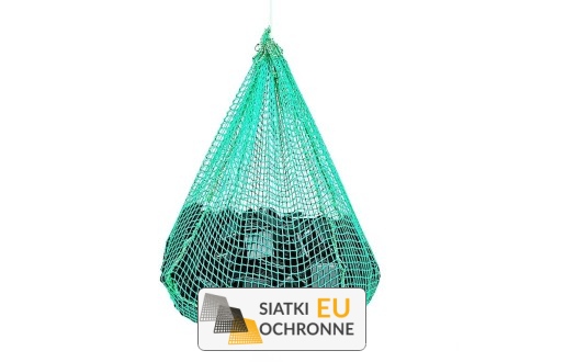Worek kwadratowy z płaskim dnem. Worek na wymiar z siatki oczko 8x8cm o grubości 5mm SiatkiOchronne.eu - Worek kwadratowy z płaskim dnem. Worek na wymiar z siatki oczko 8x8cm o grubości 5mm