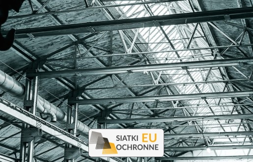   SiatkiOchronne.eu - Zabezpieczenie magazynu siatką   Siatka na magazyn towarowy 