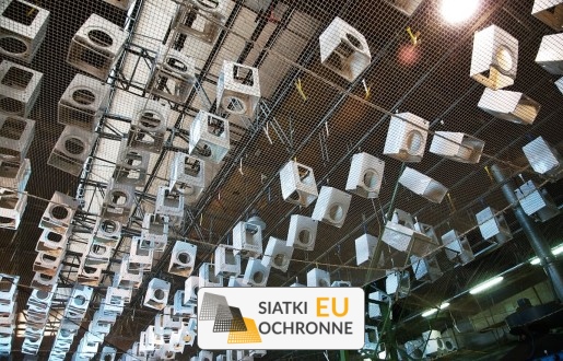 Siatka ochronna dla towarów w magazynie SiatkiOchronne.eu - Siatka ochronna dla towarów w magazynie