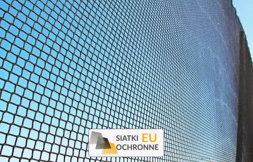 Siatka sznurkowa na budowę chroniąca teren SiatkiOchronne.eu - Siatka sznurkowa na budowę chroniąca teren
