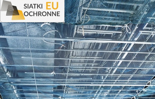 Lekka osłona magazynowa wykonana z siatki SiatkiOchronne.eu - Lekka osłona magazynowa wykonana z siatki