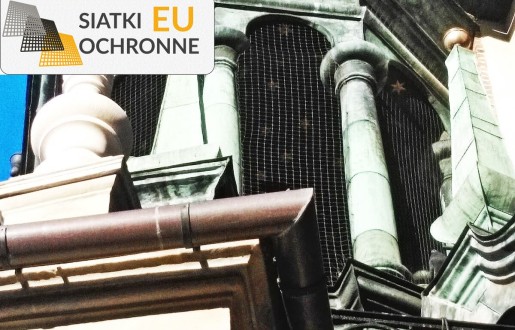 Siatka ochronna 2mm z polipropylenu 5x5 do zabezpieczenia miejsca przed ptakami SiatkiOchronne.eu - Siatka ochronna 2mm z polipropylenu 5x5 do zabezpieczenia miejsca przed ptakami