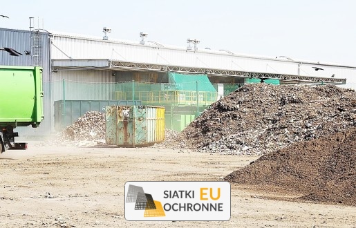   SiatkiOchronne.eu - Zabezpieczająca odpady przed działaniem wiatru siatka na wysypisko 