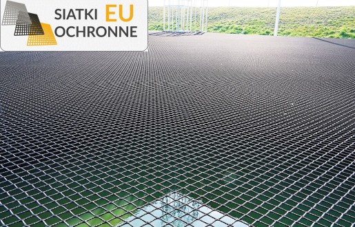 Siatka sznurkowa ochronna dla obszarów ściekowych SiatkiOchronne.eu - Siatka sznurkowa ochronna dla obszarów ściekowych