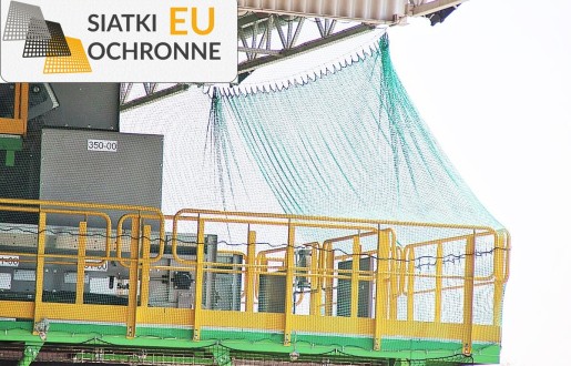 Zabezpieczająca siatka sznurkowa dla podestów SiatkiOchronne.eu - Zabezpieczająca siatka sznurkowa dla podestów