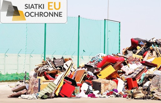 Zabezpieczenie wysokościowe ze sznurkowej siatki SiatkiOchronne.eu - Zabezpieczenie wysokościowe ze sznurkowej siatki