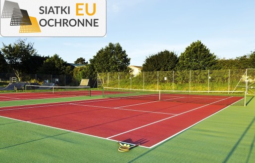 Siatki zabezpieczające do boiska tenisowego, odporne na uszkodzenia SiatkiOchronne.eu - Siatki zabezpieczające do boiska tenisowego, odporne na uszkodzenia