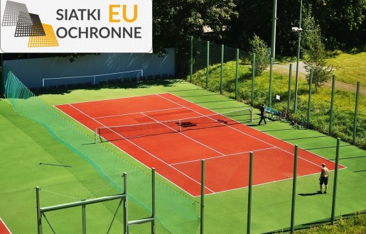 Siatka zabezpieczająca do gier kortowych — sprzedaż na metry SiatkiOchronne.eu - Siatka zabezpieczająca do gier kortowych — sprzedaż na metry