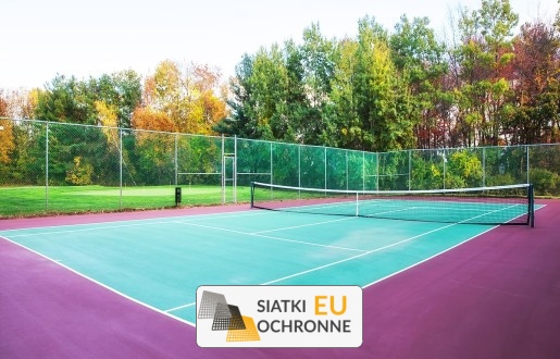   SiatkiOchronne.eu - Ekonomiczna siatka o drobnych oczkach do kortów tenisowych 