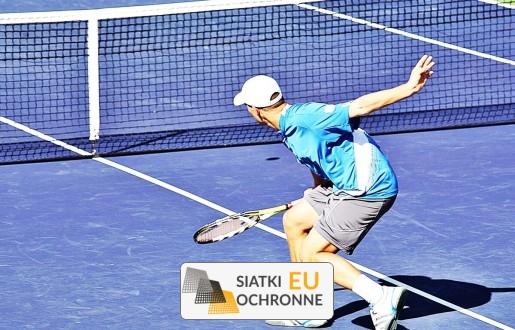   SiatkiOchronne.eu - Ekonomiczna siatka o drobnych oczkach do kortów tenisowych 