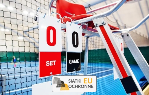 Ekonomiczna siatka polipropylenowa do kortów tenisowych SiatkiOchronne.eu - Ekonomiczna siatka polipropylenowa do kortów tenisowych