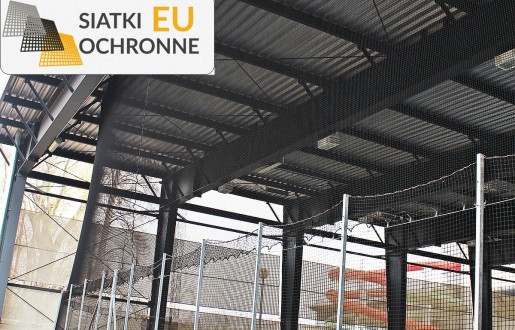 Siatka ochronna o wymiarach 4,5x4,5m, wytrzymała dzięki grubości sznurka 3mm, wykonana z materiału PP SiatkiOchronne.eu - Siatka ochronna o wymiarach 4,5x4,5m, wytrzymała dzięki grubości sznurka 3mm, wykonana z materiału PP