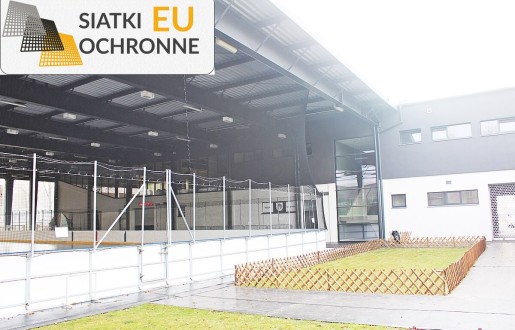 Ochronna, grubości 5mm siatka sznurkowa 4,5x4,5m z materiału PP SiatkiOchronne.eu - Ochronna, grubości 5mm siatka sznurkowa 4,5x4,5m z materiału PP