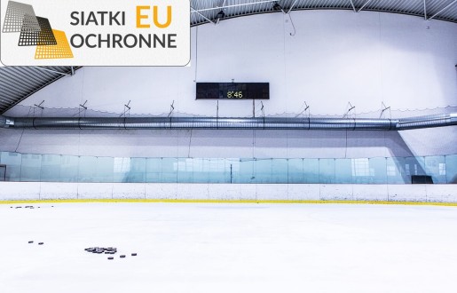 Ochronna siatka do zabezpieczania widowni na meczach hokejowych SiatkiOchronne.eu - Ochronna siatka do zabezpieczania widowni na meczach hokejowych