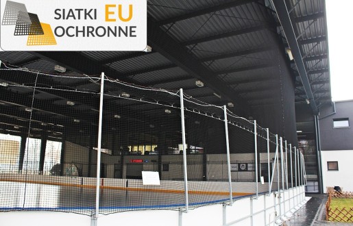 Komplet do zwiększania wysokości band hokejowych z siatką zabezpieczającą SiatkiOchronne.eu - Komplet do zwiększania wysokości band hokejowych z siatką zabezpieczającą